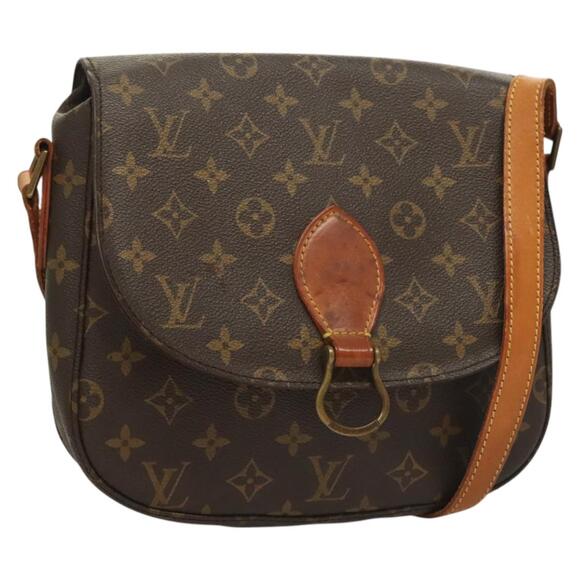LOUIS VUITTON Monogram Saint Cloud GM Shoulder Bag M51242 - Picture 1 of 16